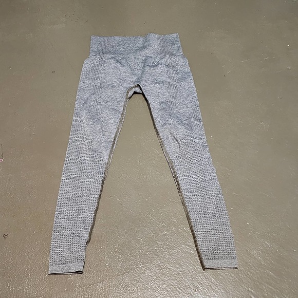 Gymshark Mid-Rise Vital Seamless 2.0 Green Leggings Women's Size‎ XS - Picture 1 of 3